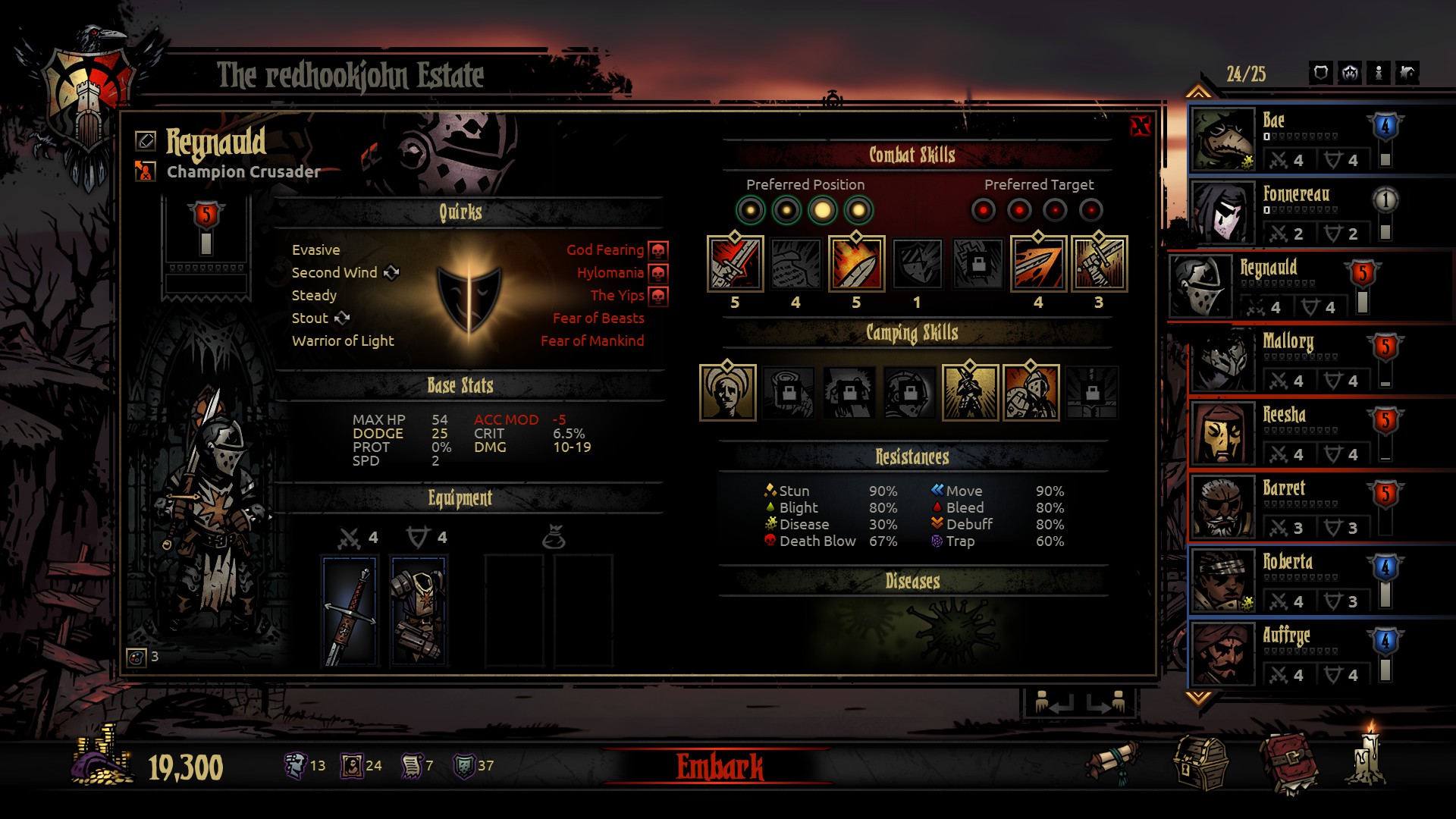 Скриншот: Darkest Dungeon®