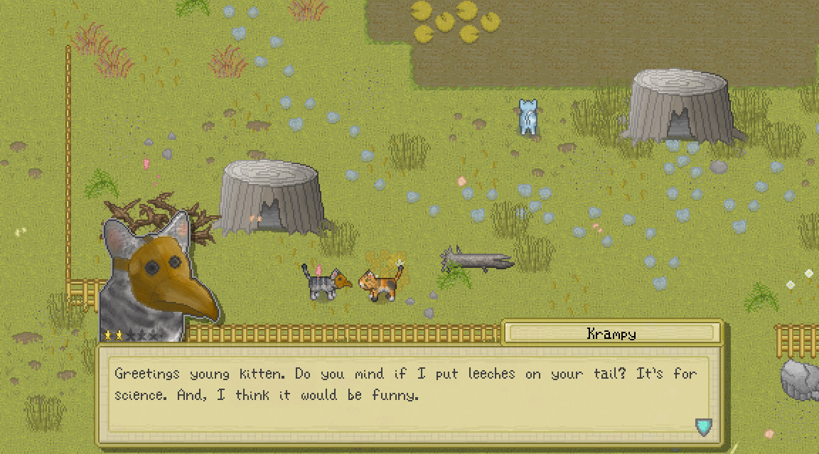 Скриншот: Cattails | Become a Cat!