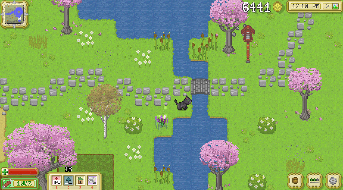 Скриншот: Cattails | Become a Cat!