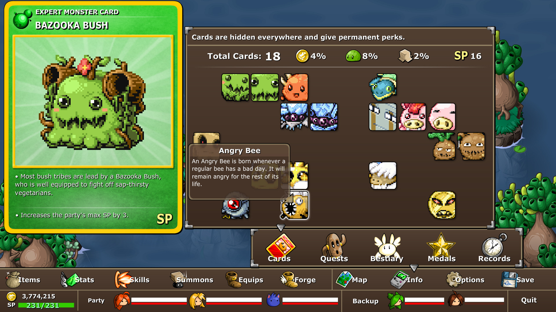 Скриншот: Epic Battle Fantasy 5