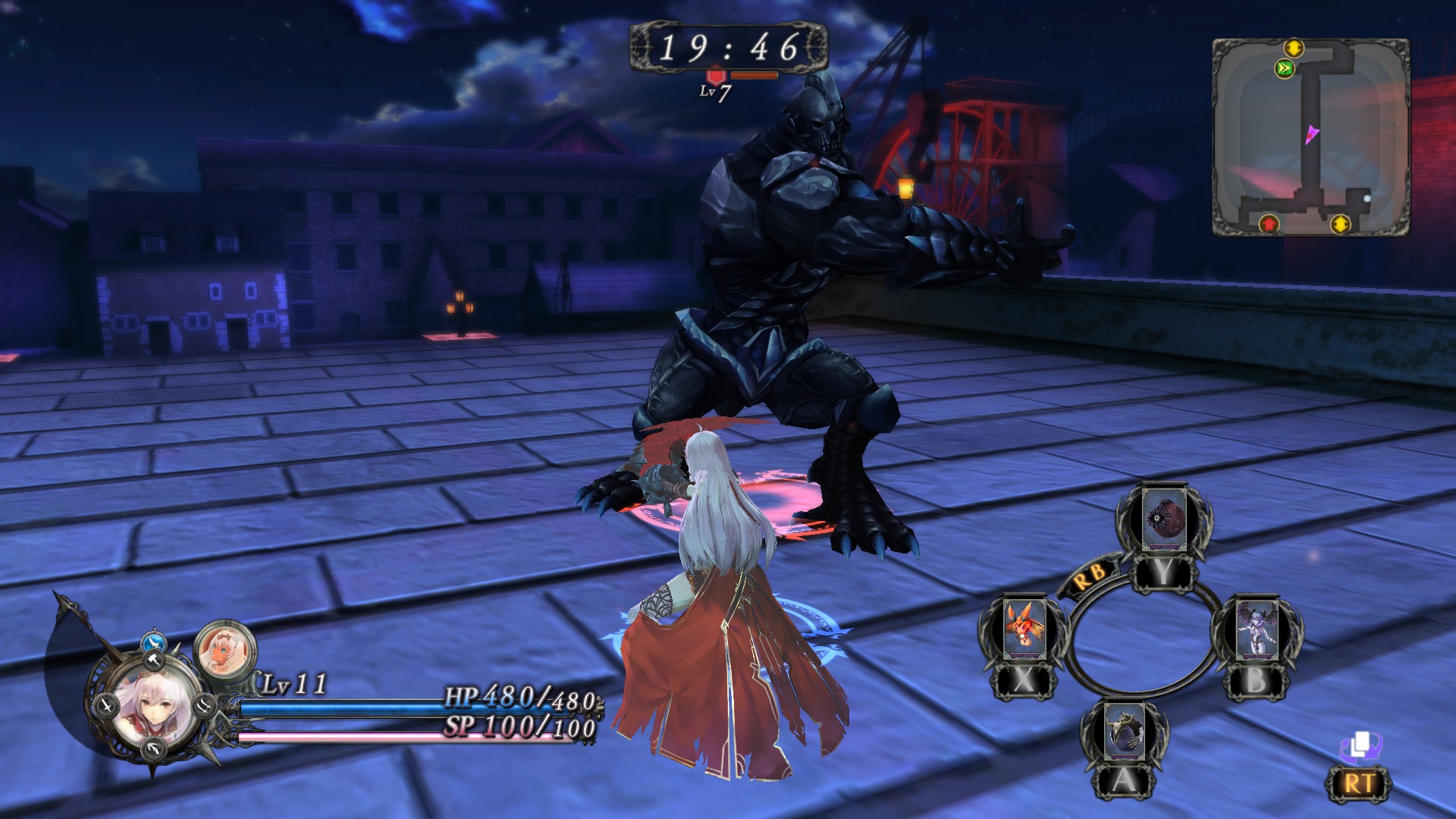 Скриншот: Nights of Azure