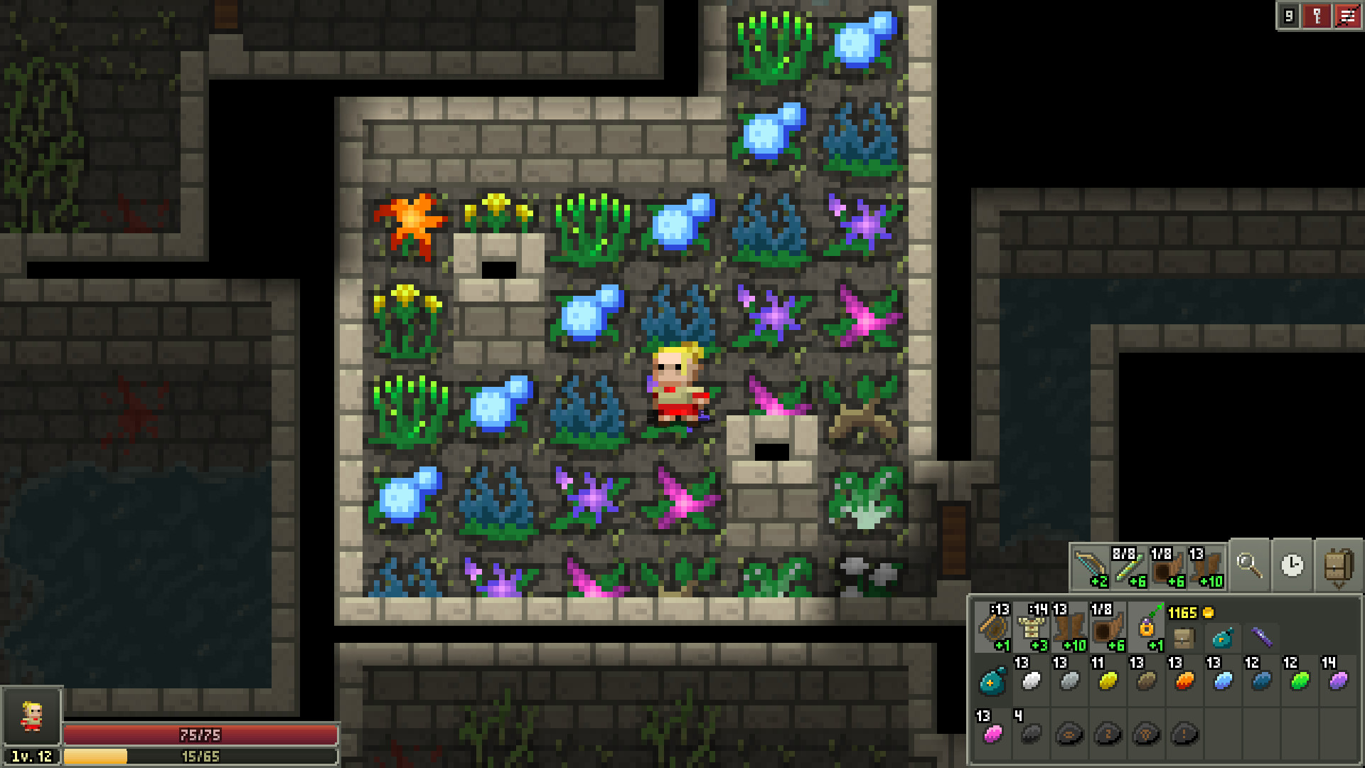 Скриншот: Shattered Pixel Dungeon