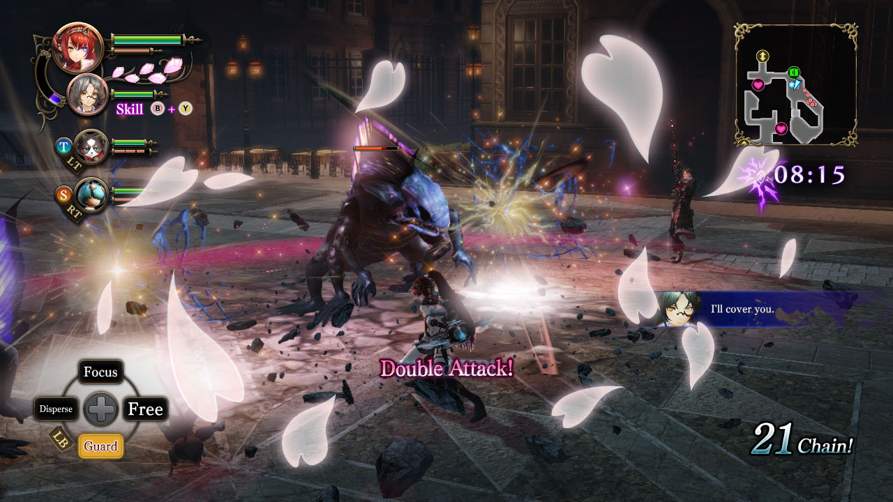 Скриншот: Nights of Azure 2: Bride of the New Moon