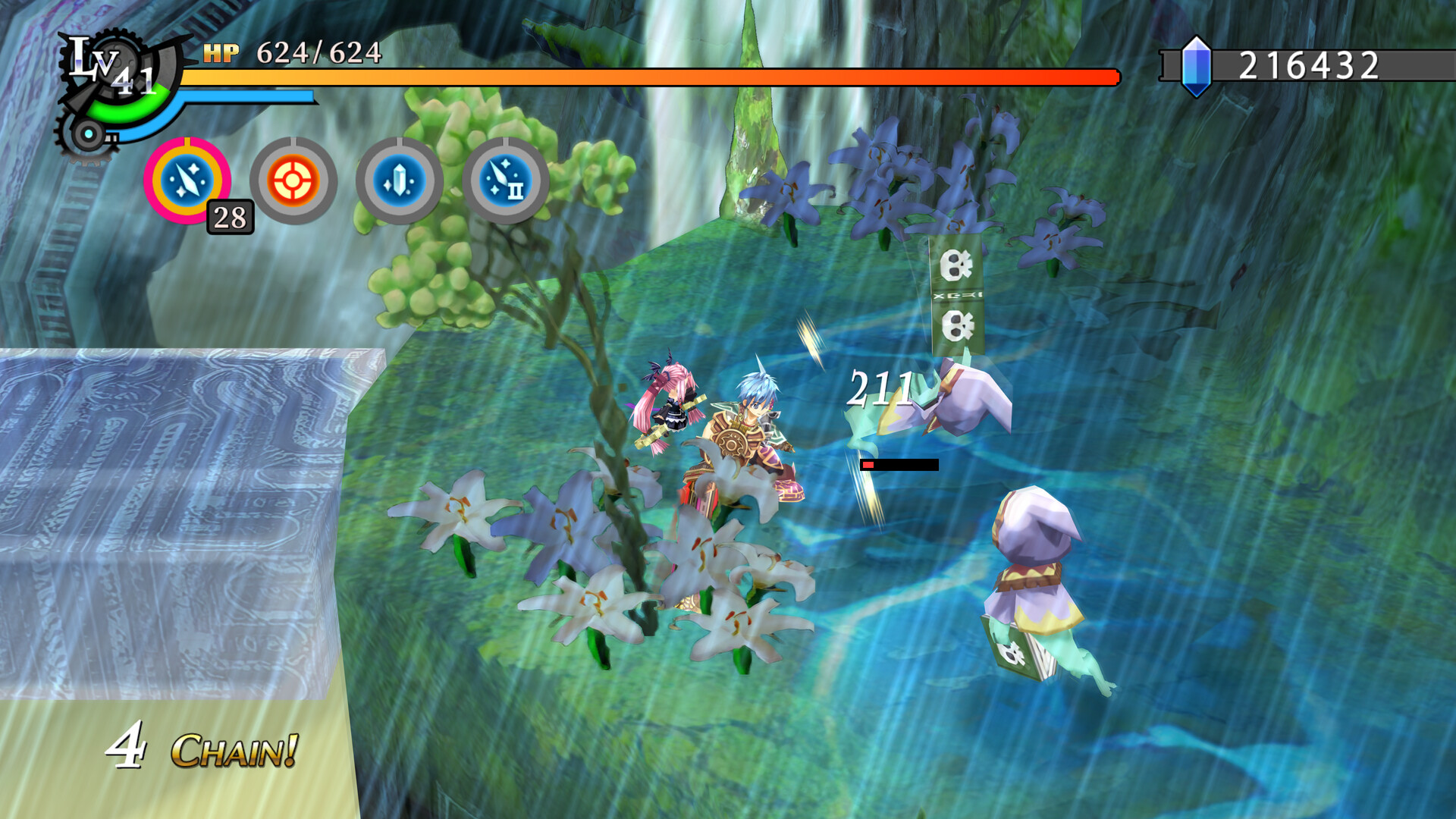 Скриншот: The Legend of Nayuta: Boundless Trails