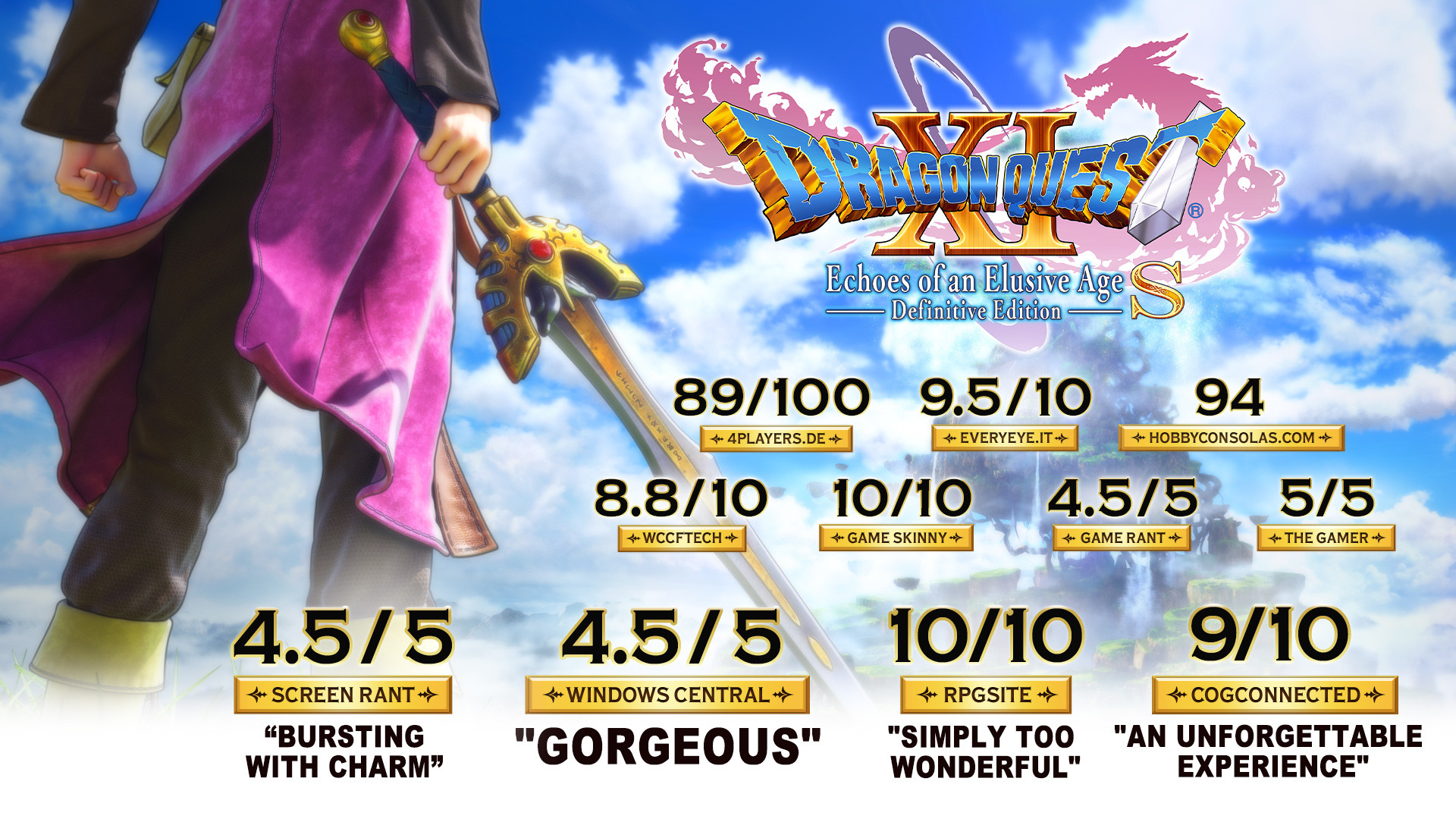 Скриншот: DRAGON QUEST® XI S: Echoes of an Elusive Age™ - Definitive Edition