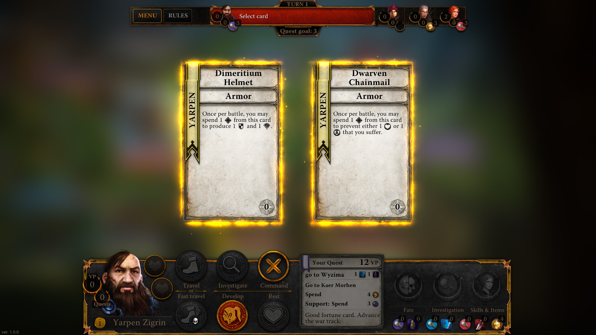 Скриншот: The Witcher Adventure Game