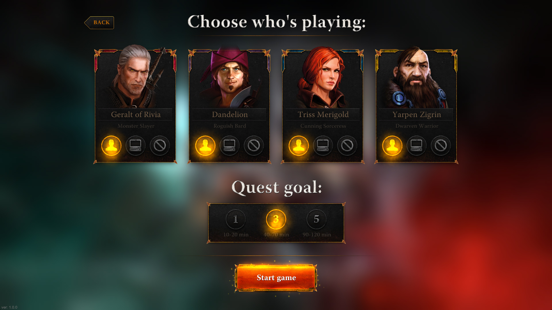 Скриншот: The Witcher Adventure Game
