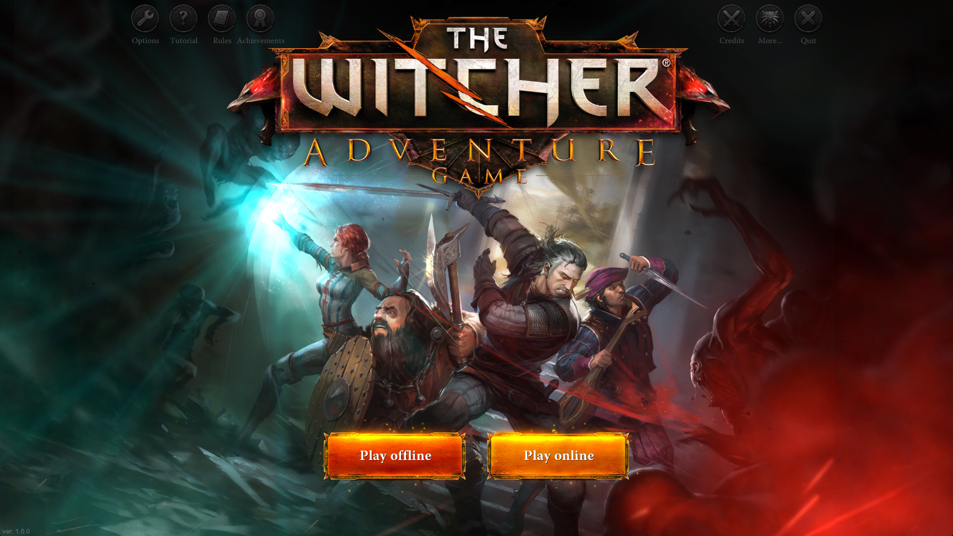 Скриншот: The Witcher Adventure Game