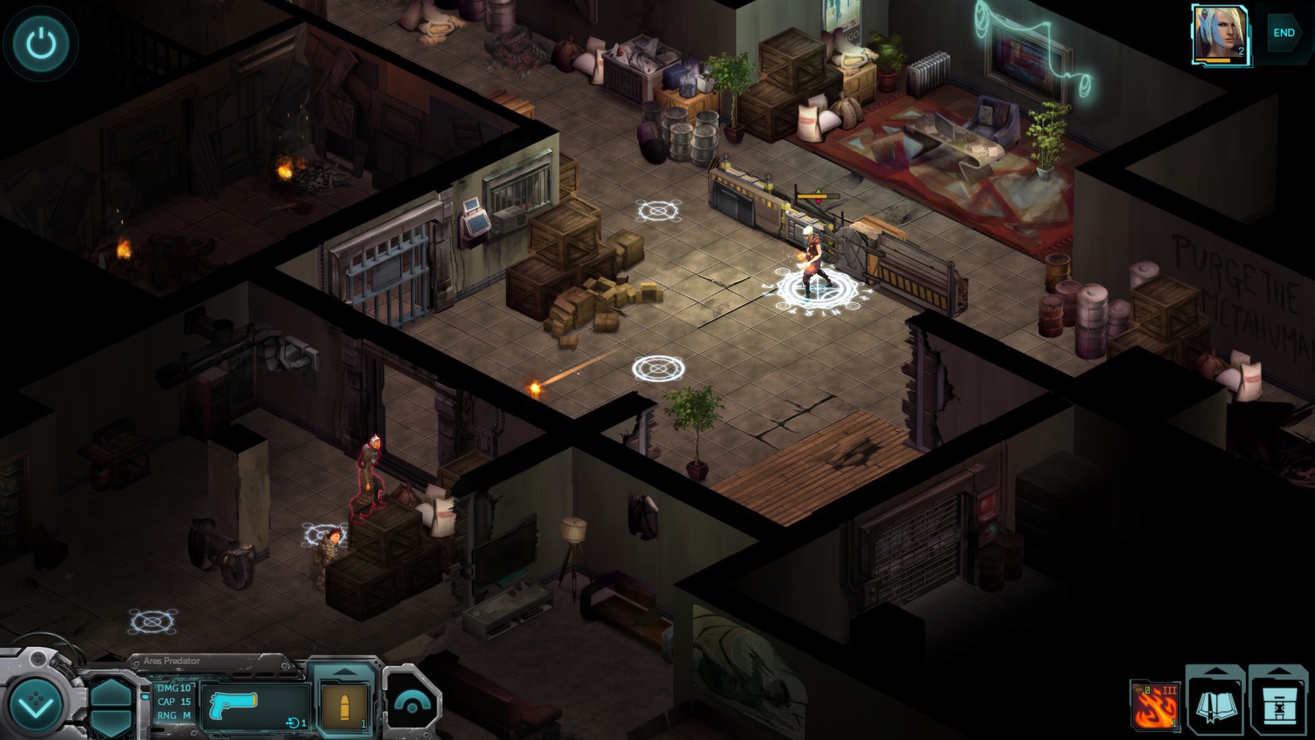 Скриншот: Shadowrun Returns