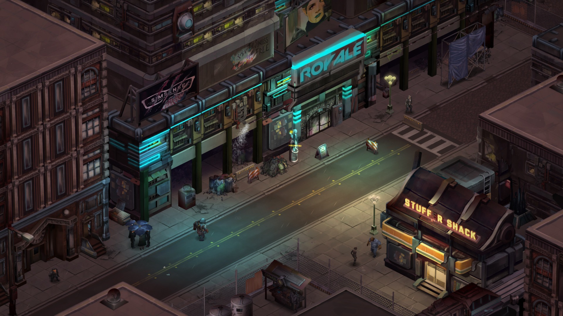 Скриншот: Shadowrun Returns