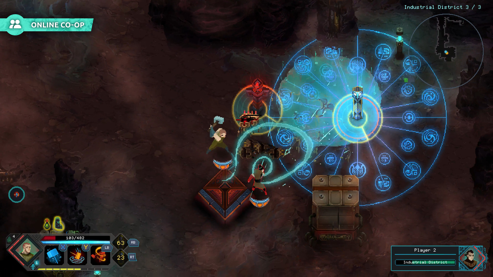 Скриншот: Children of Morta