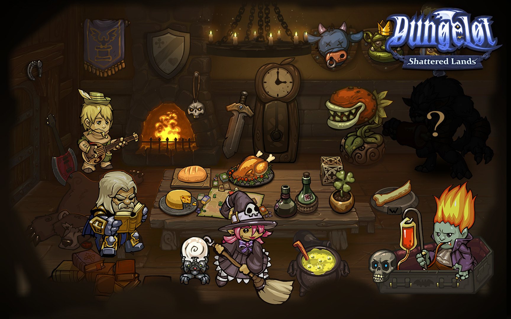 Скриншот: Dungelot: Shattered Lands
