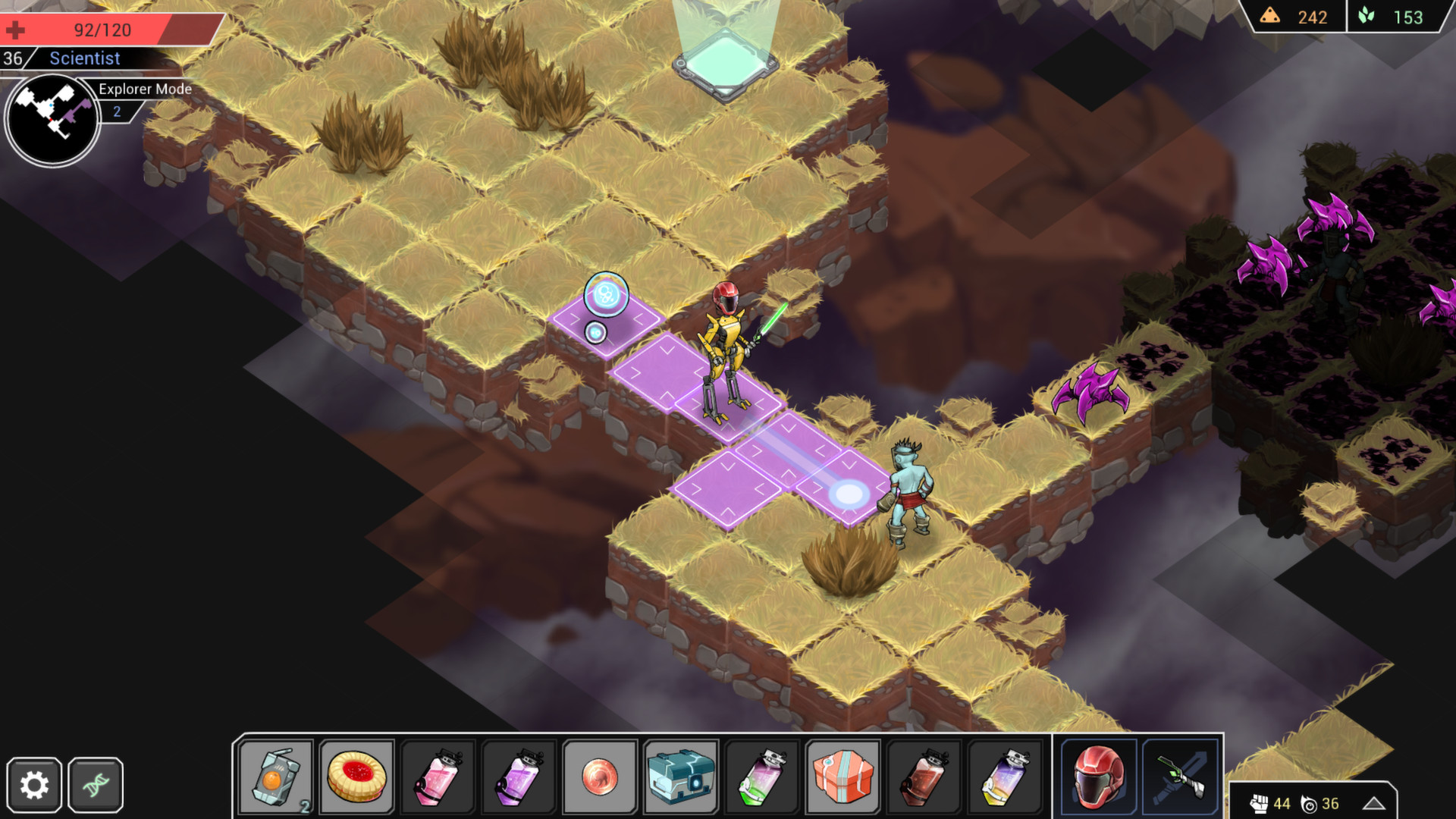 Скриншот: Shattered Planet