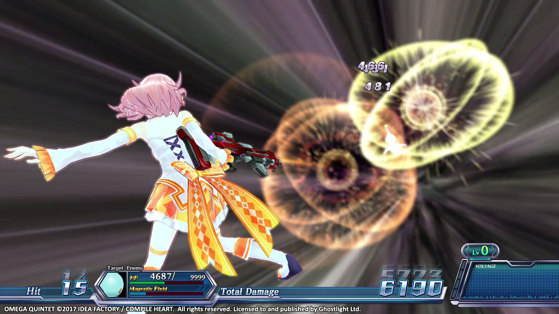 Скриншот: Omega Quintet