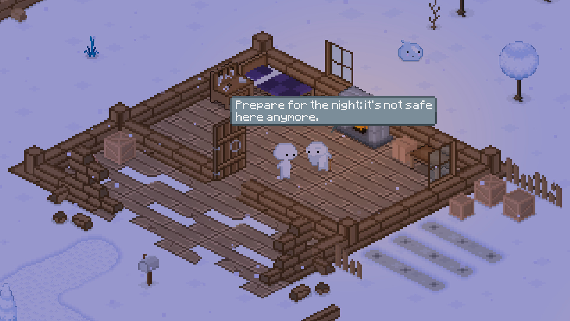 Скриншот: Feel The Snow