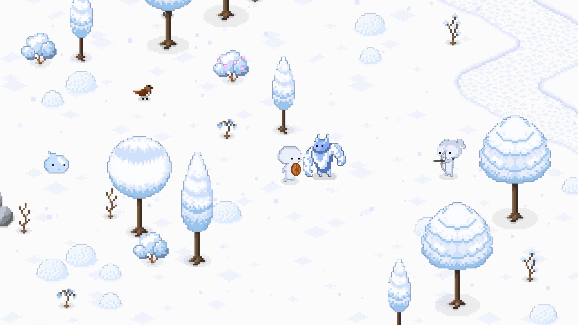 Скриншот: Feel The Snow