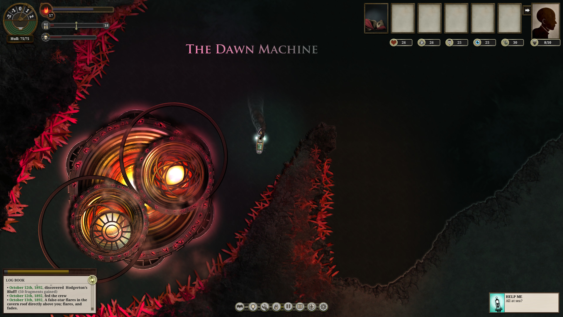 Скриншот: SUNLESS SEA