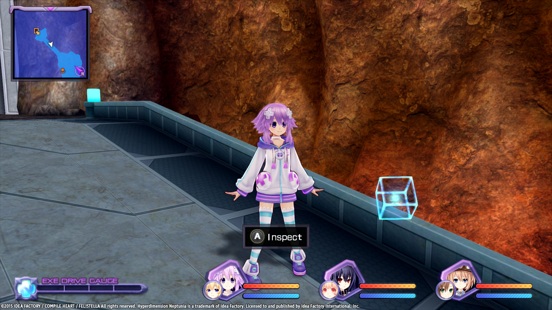 Скриншот: Hyperdimension Neptunia Re;Birth1