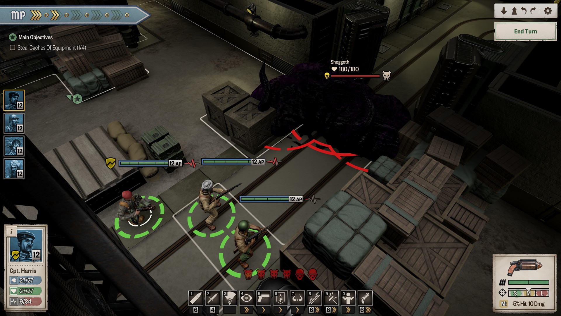Скриншот: Achtung! Cthulhu Tactics