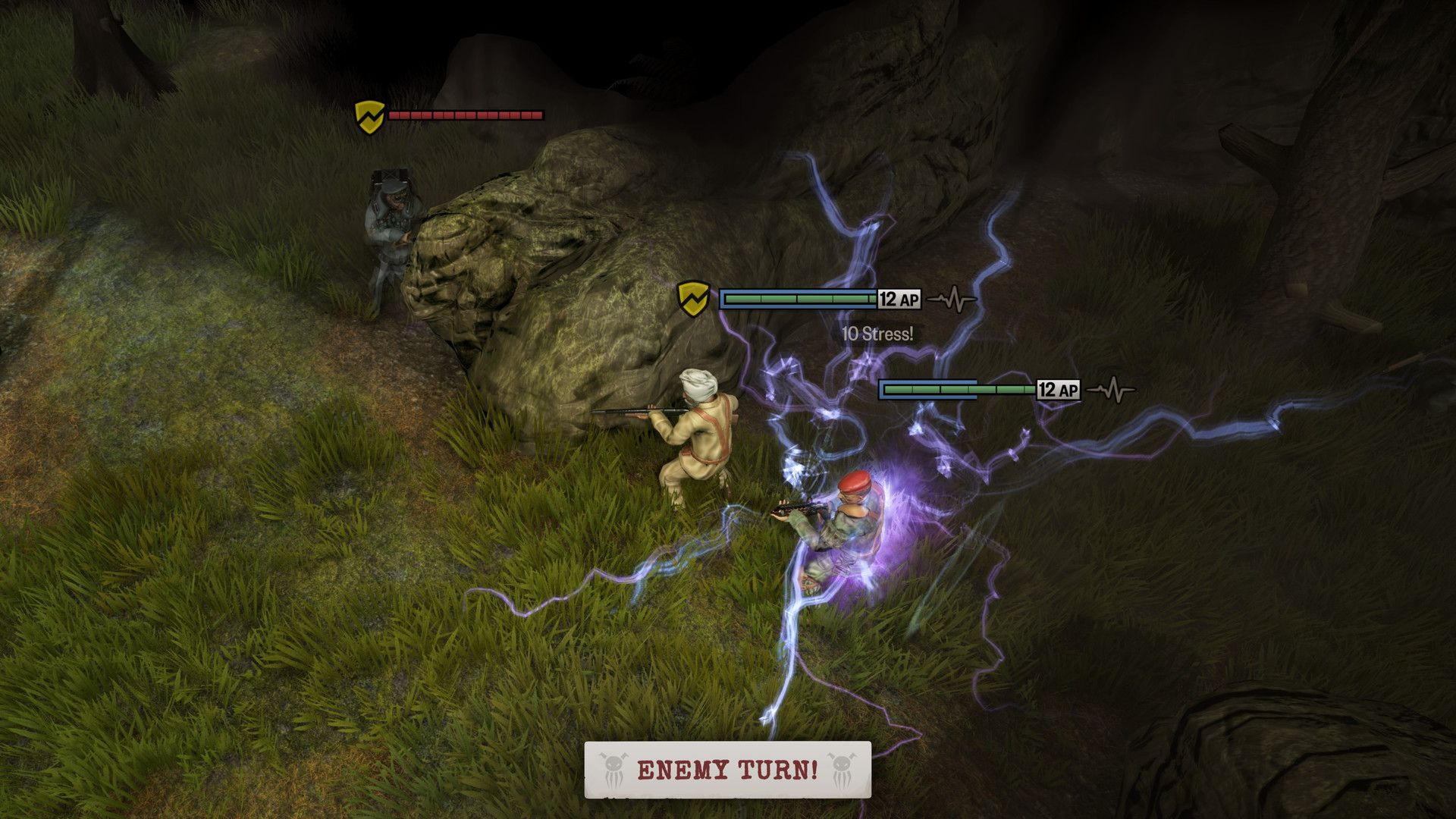 Скриншот: Achtung! Cthulhu Tactics