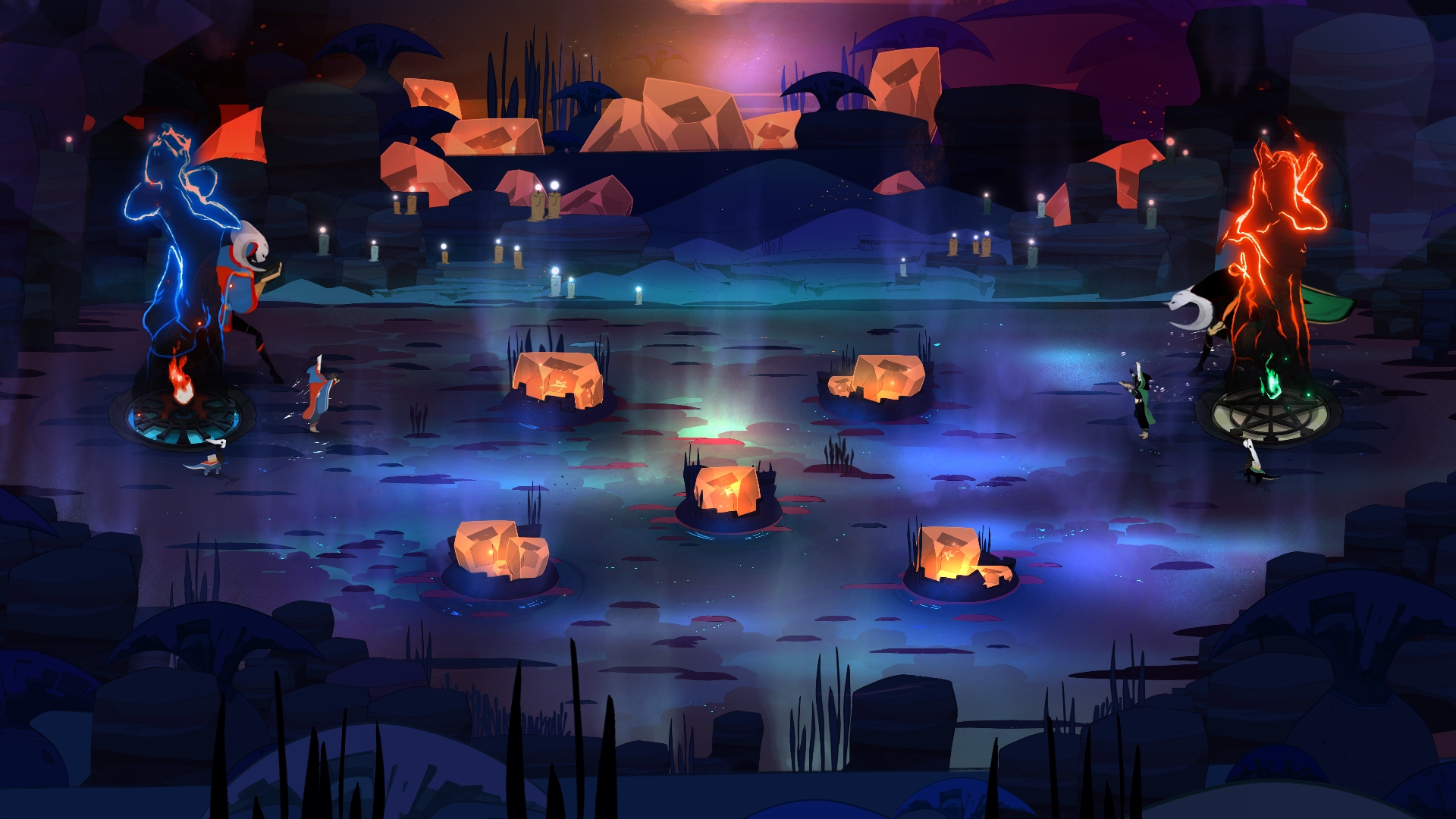 Скриншот: Pyre