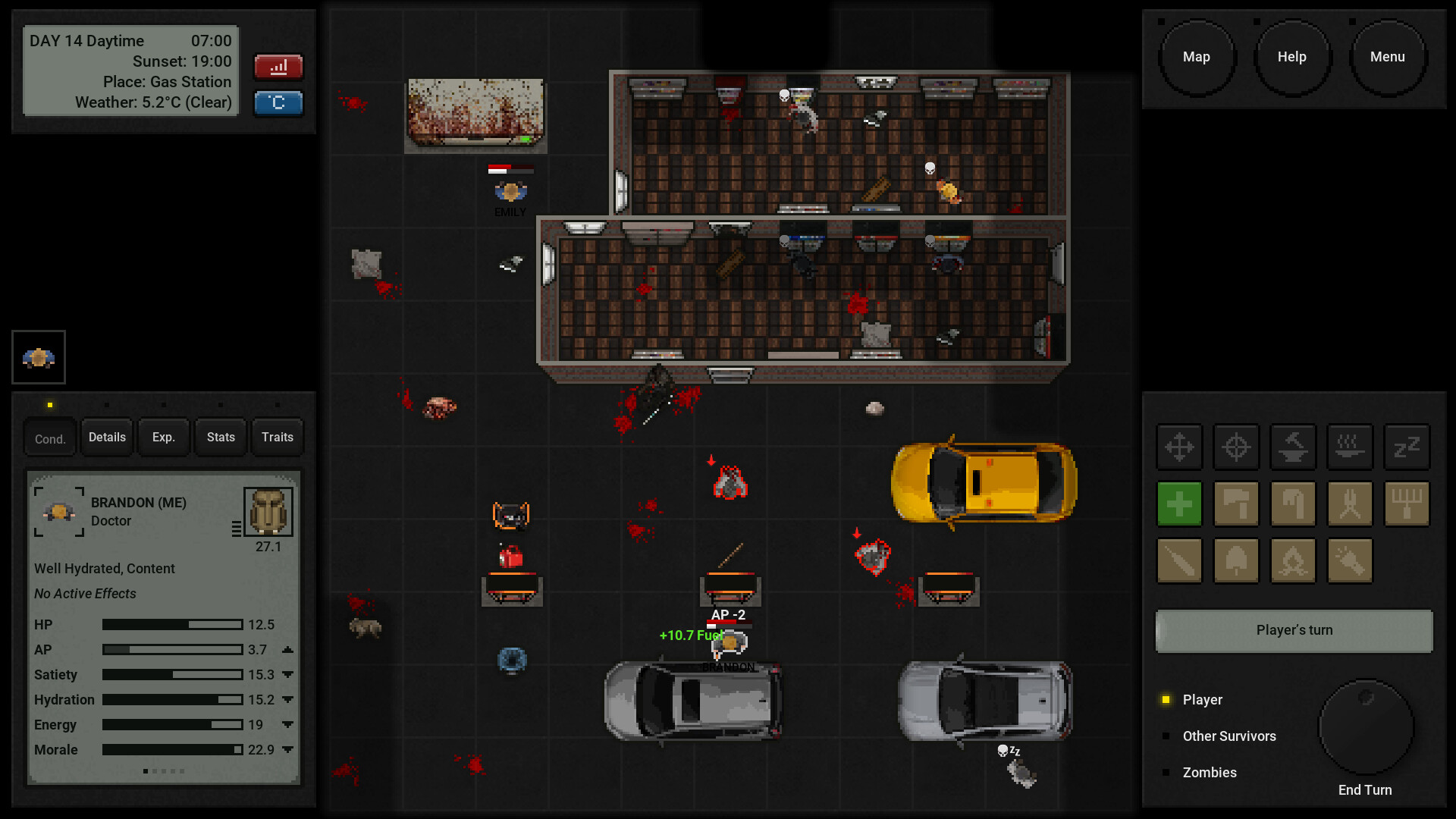 Скриншот: Terminus: Zombie Survivors