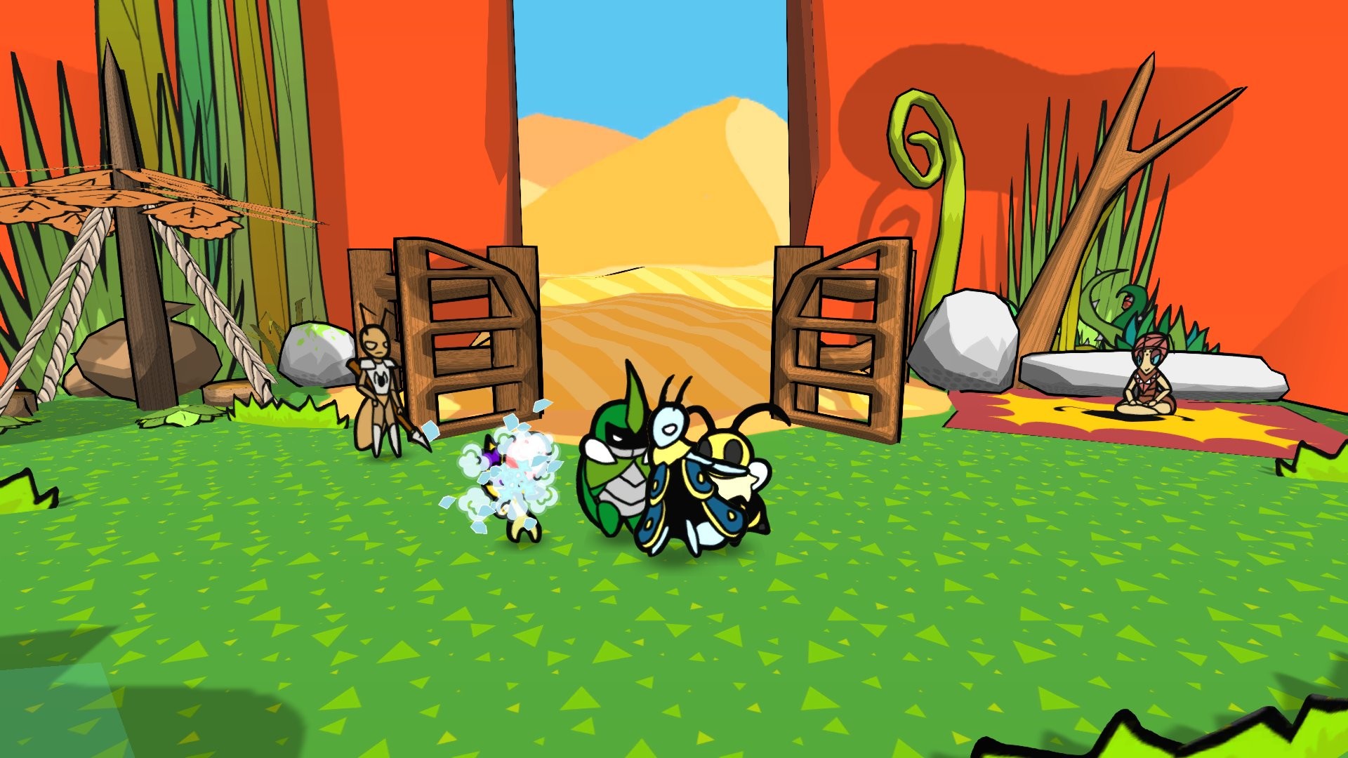 Скриншот: Bug Fables: The Everlasting Sapling