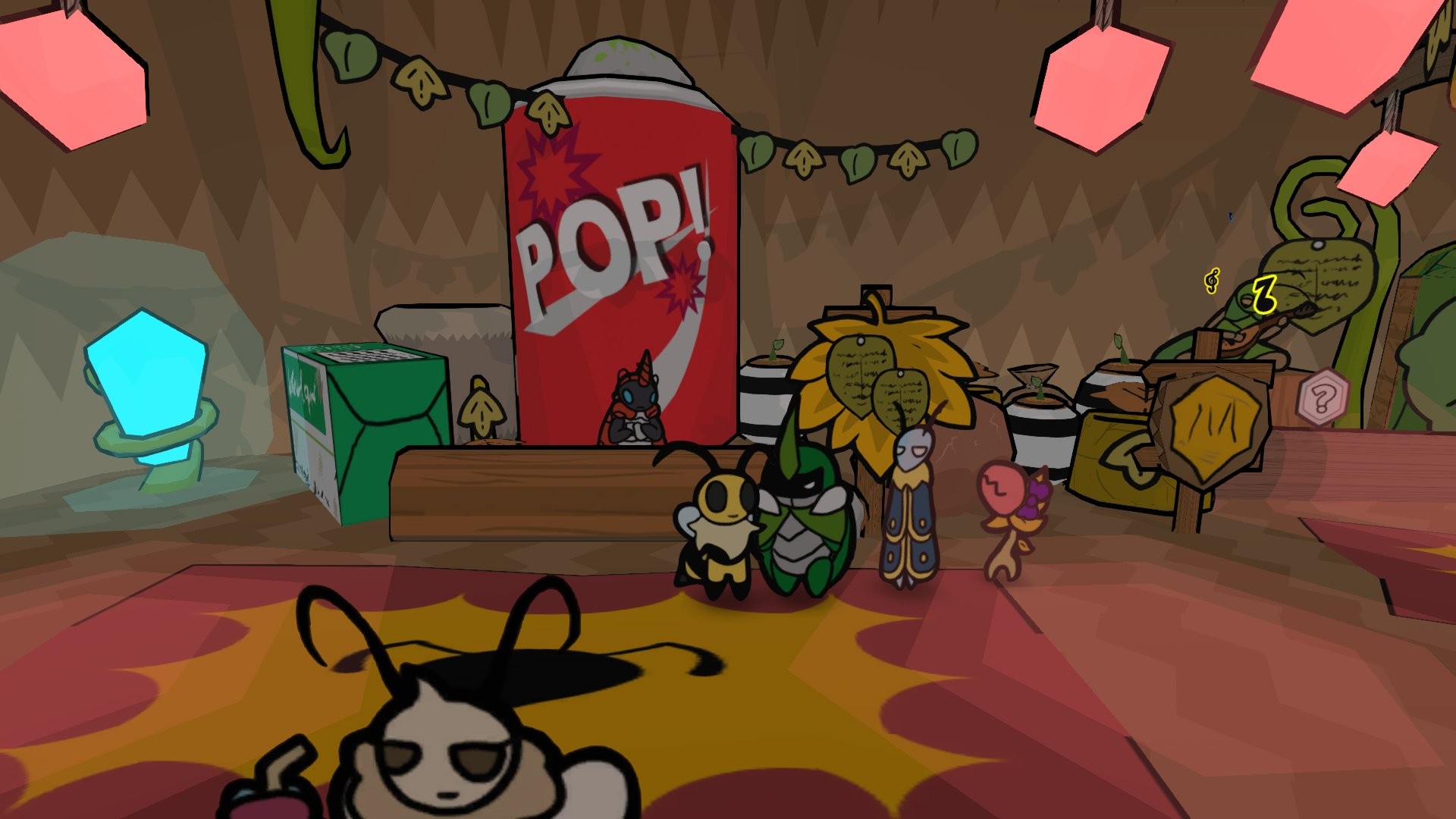 Скриншот: Bug Fables: The Everlasting Sapling