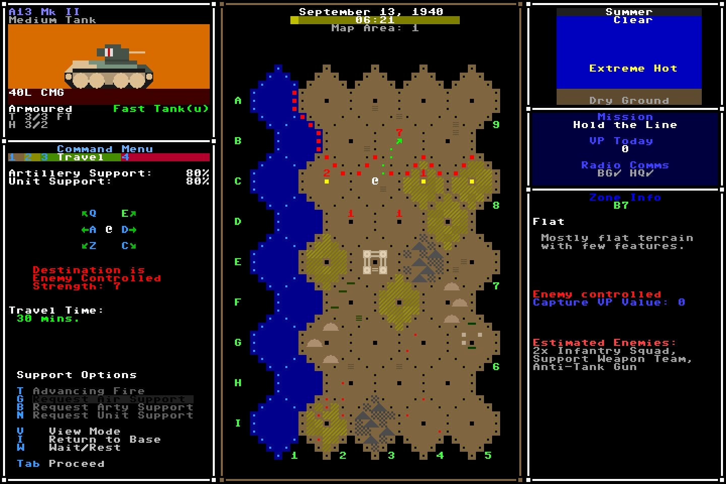 Скриншот: Armoured Commander II