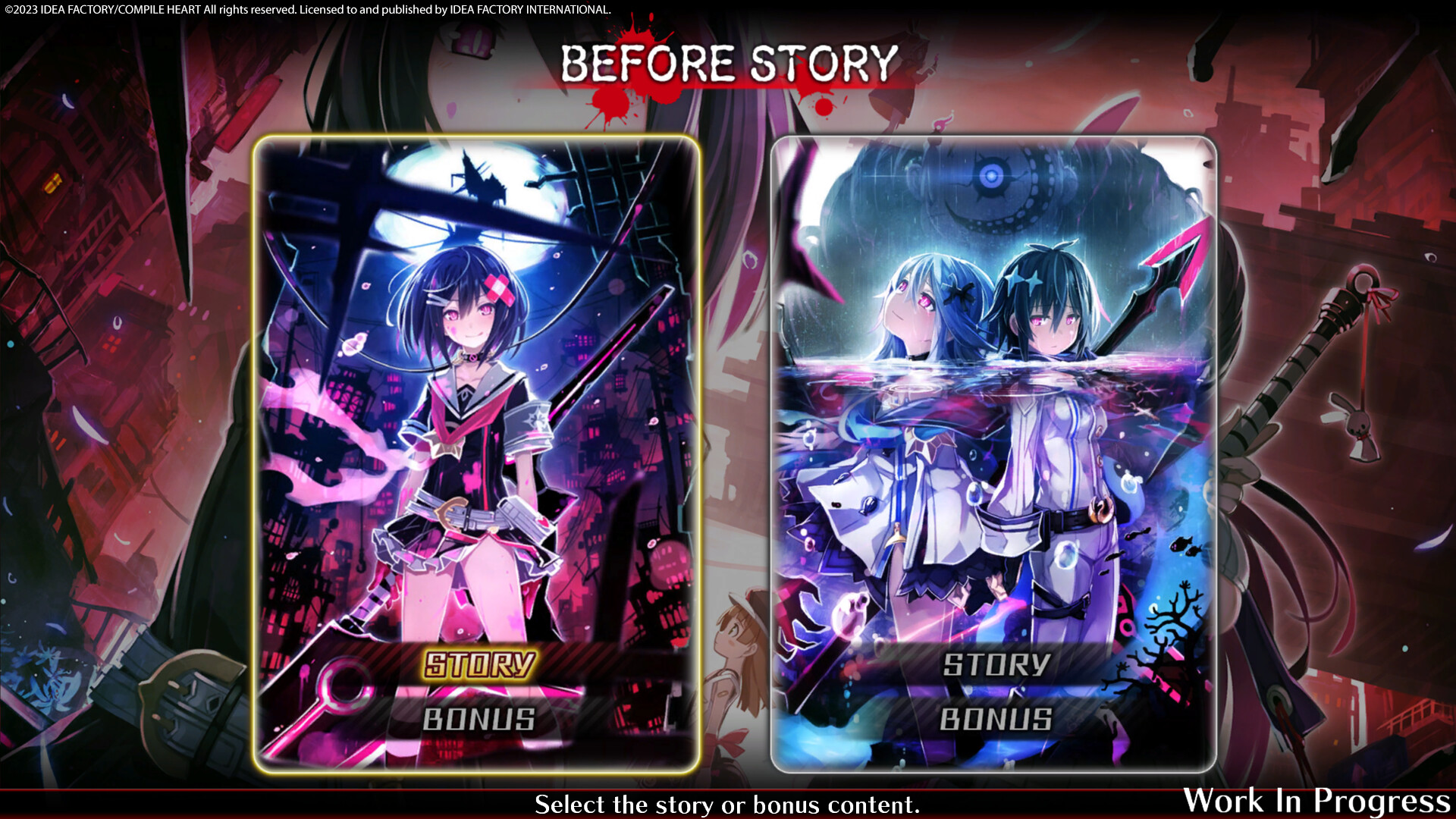 Скриншот: Mary Skelter Finale