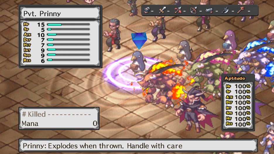 Скриншот: Disgaea PC