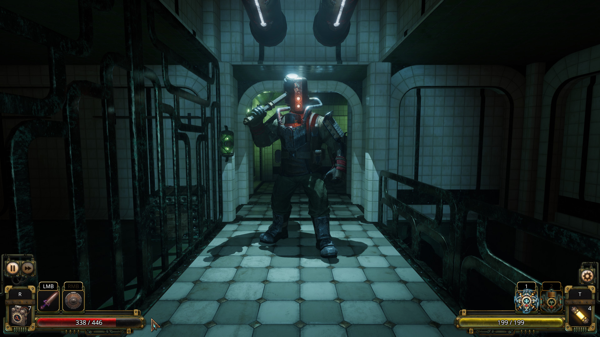 Скриншот: Vaporum: Lockdown