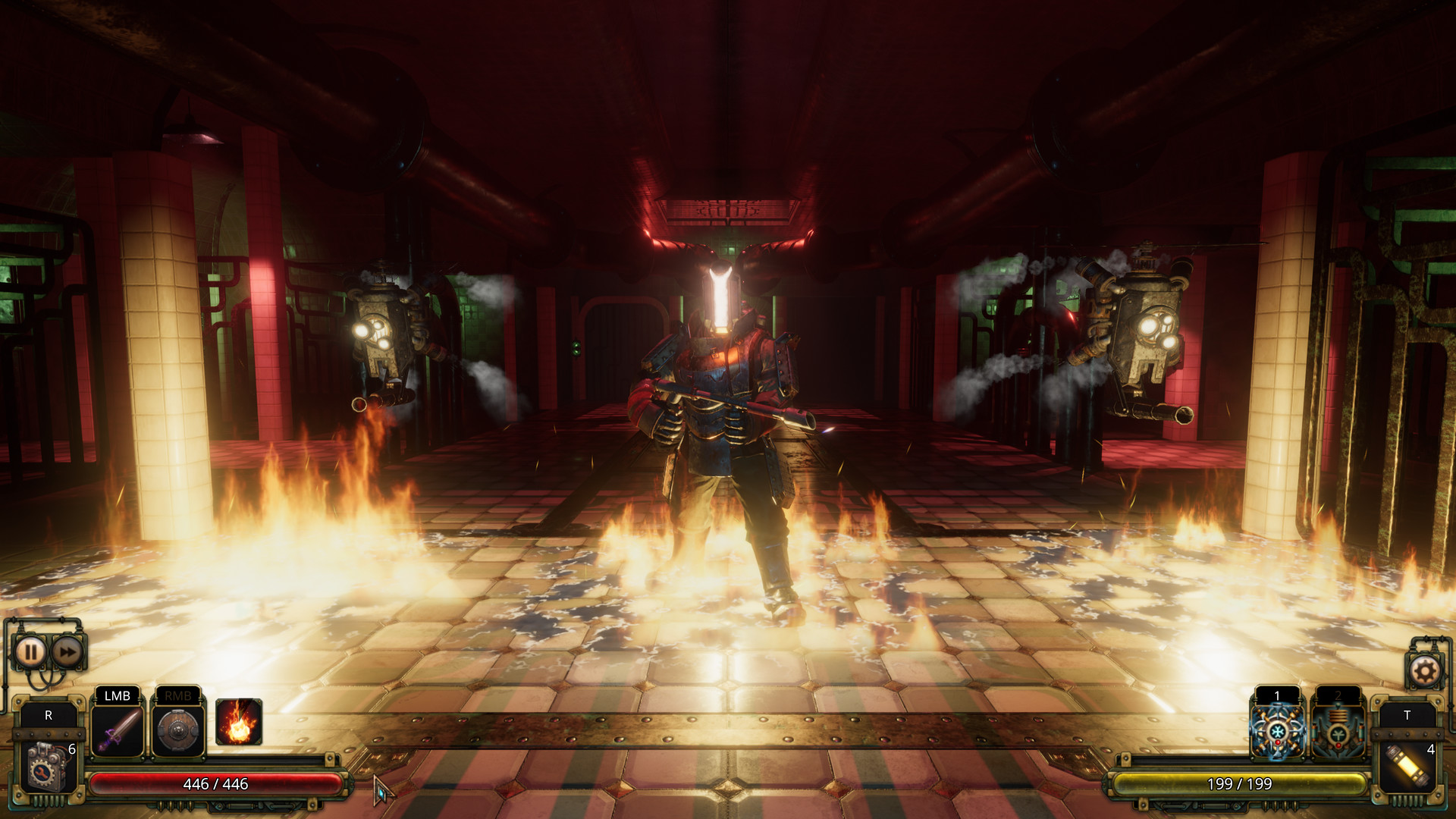 Скриншот: Vaporum: Lockdown