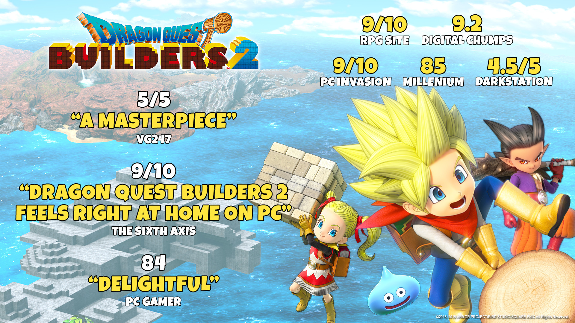 Скриншот: DRAGON QUEST BUILDERS™ 2