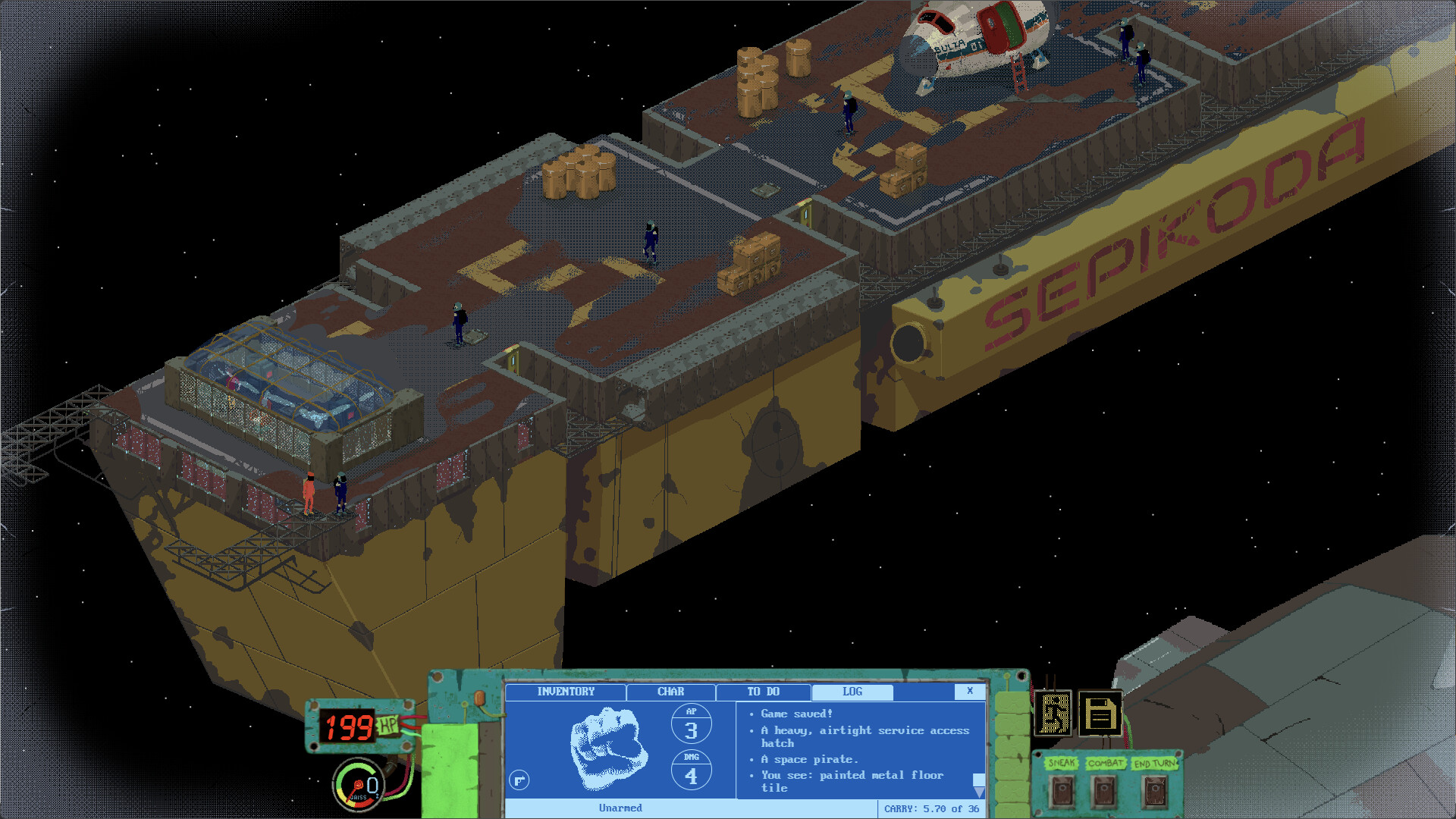 Скриншот: Space Wreck
