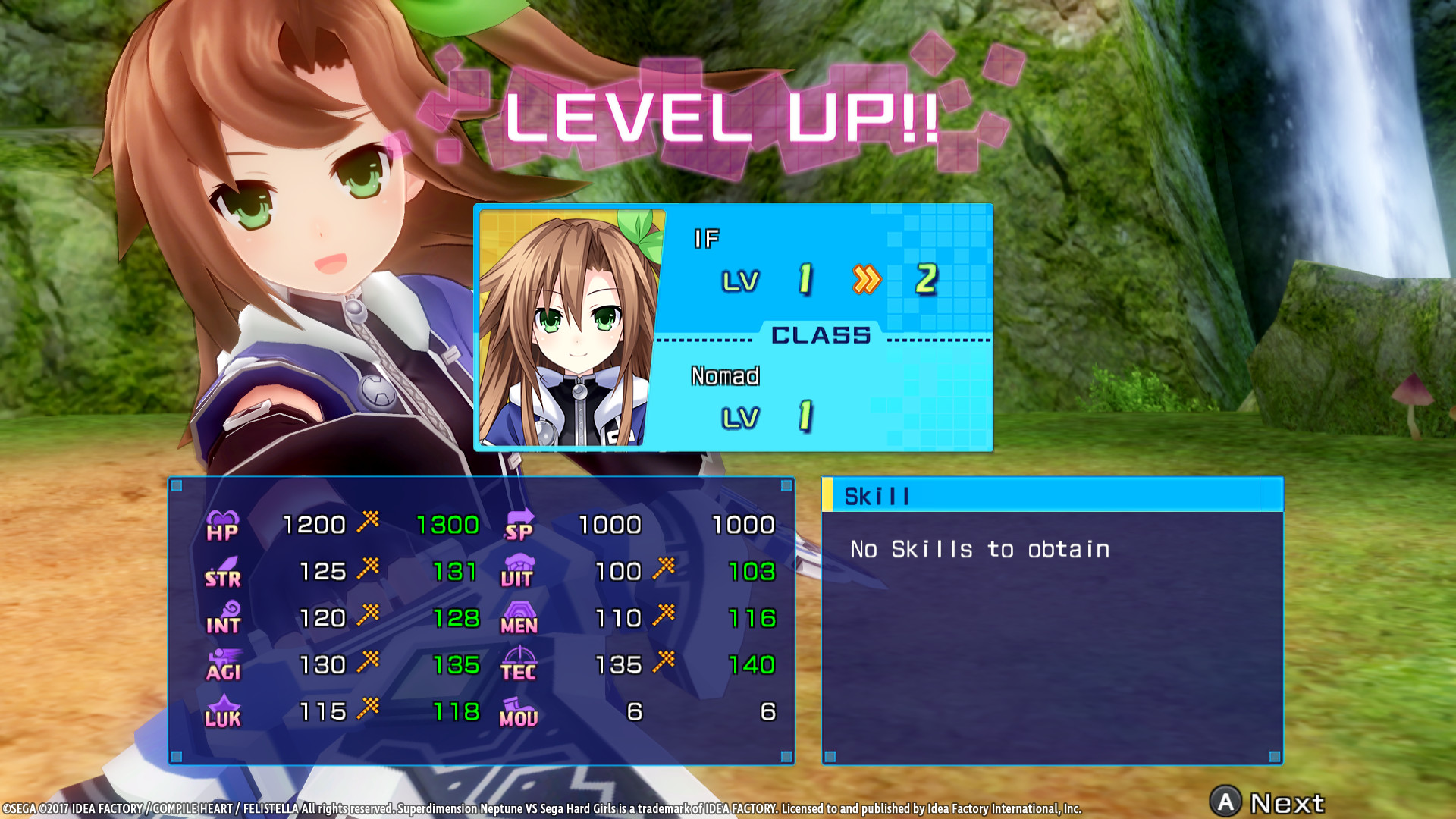 Скриншот: Superdimension Neptune VS Sega Hard Girls