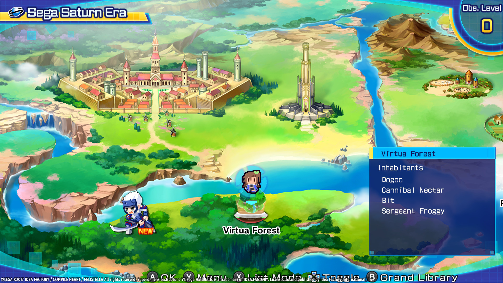 Скриншот: Superdimension Neptune VS Sega Hard Girls