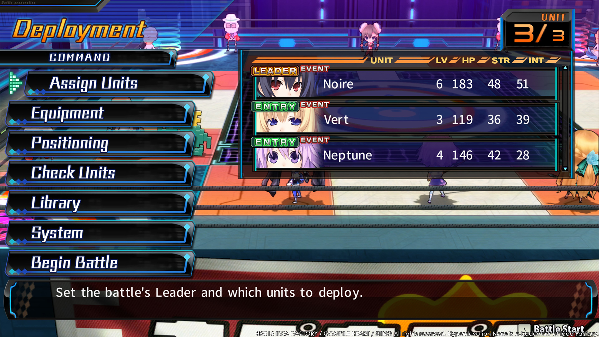 Скриншот: Hyperdevotion Noire: Goddess Black Heart (Neptunia)