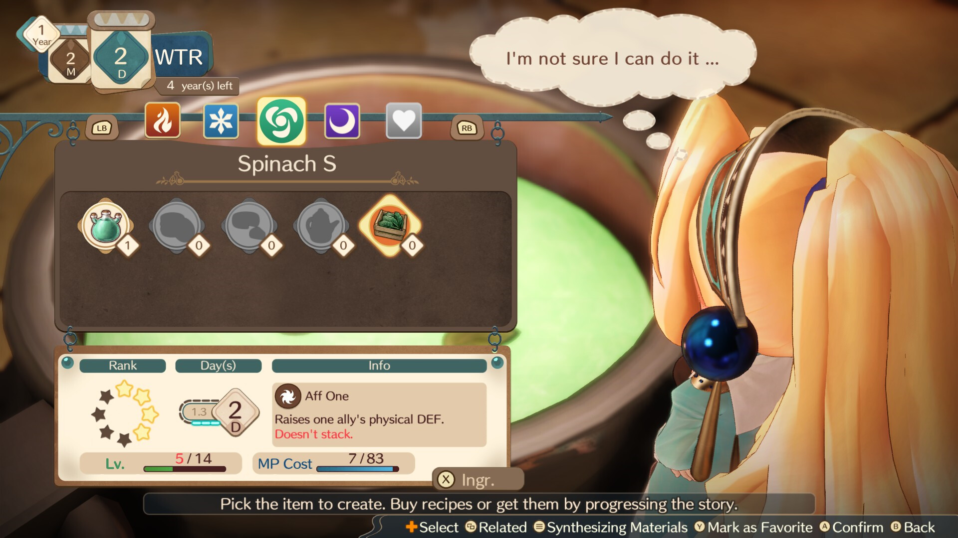 Скриншот: Atelier Marie Remake: The Alchemist of Salburg