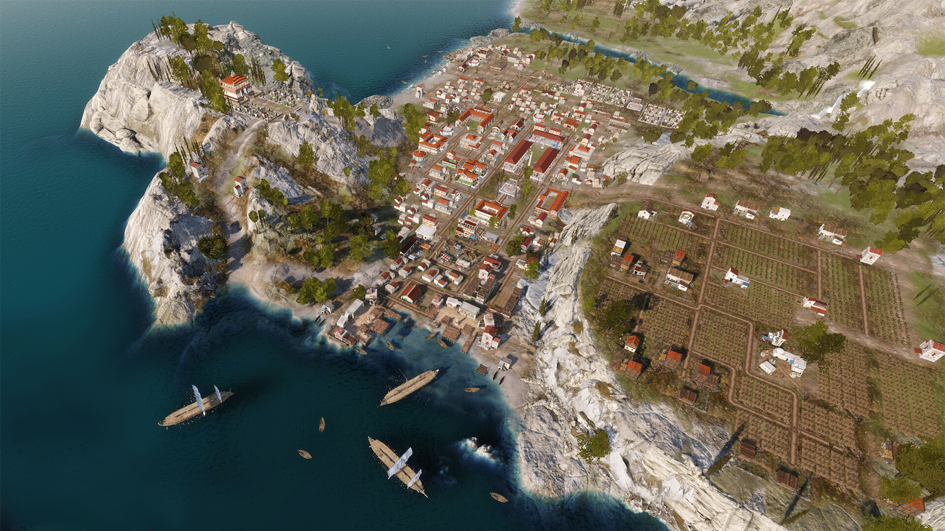 Скриншот: Builders of Greece