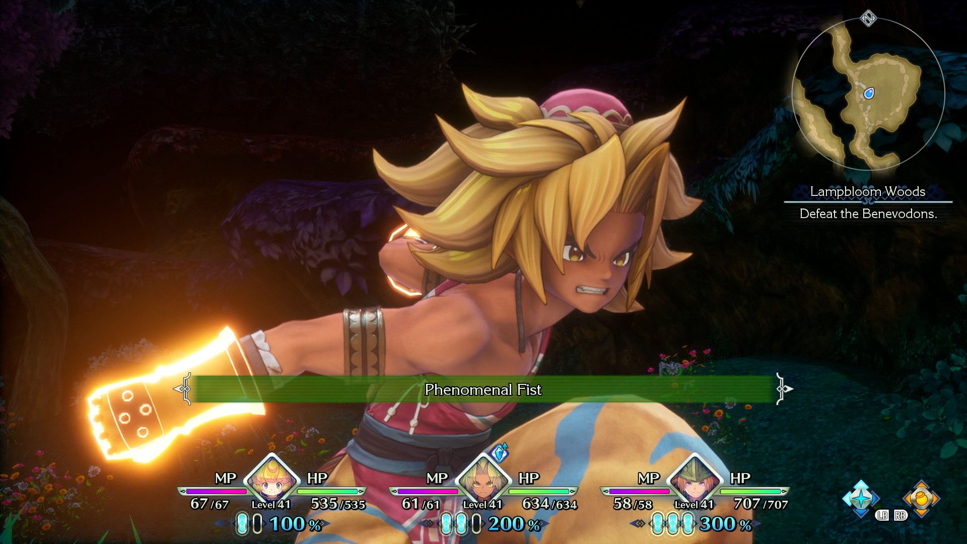 Скриншот: Trials of Mana