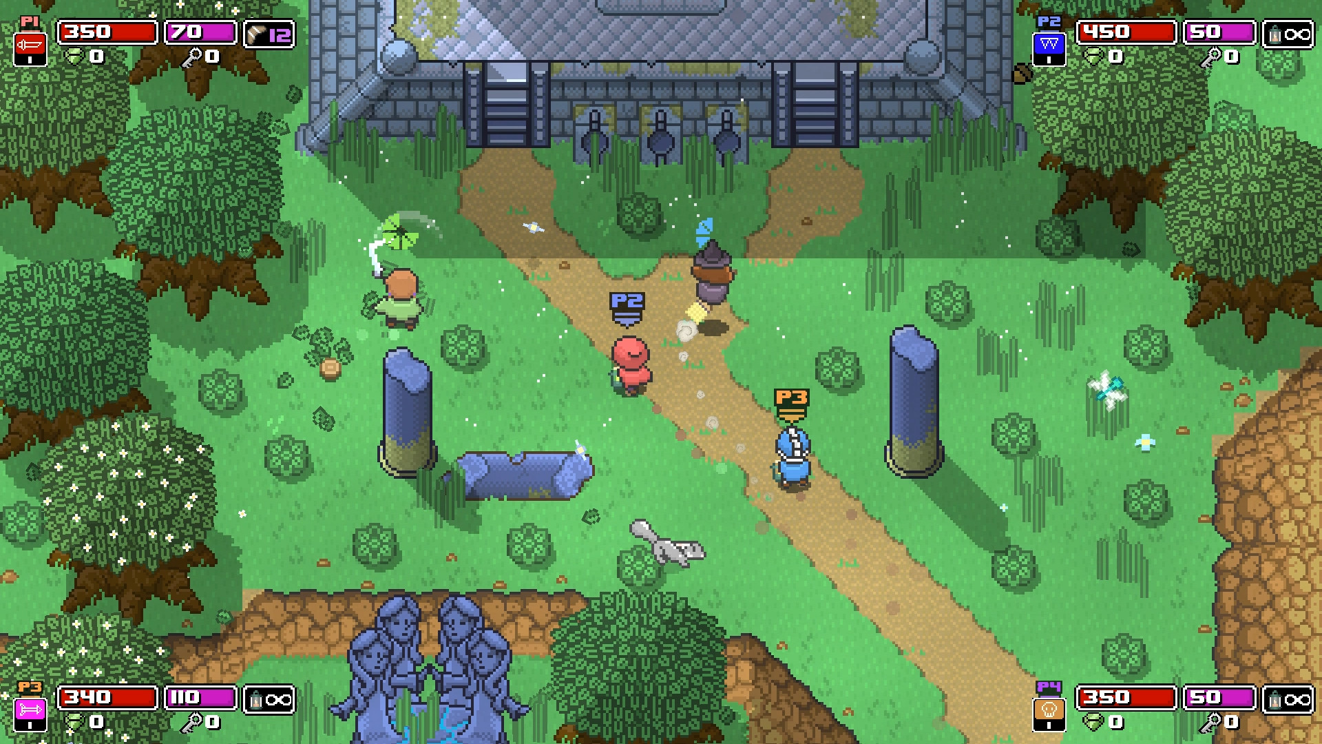 Скриншот: Rogue Heroes: Ruins of Tasos