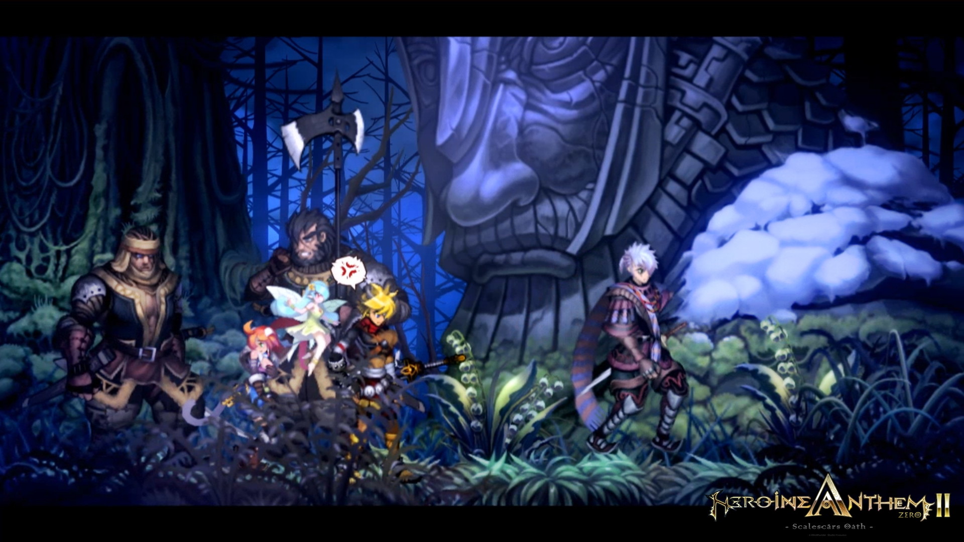Скриншот: Heroine Anthem Zero 2 : Scalescars Oath