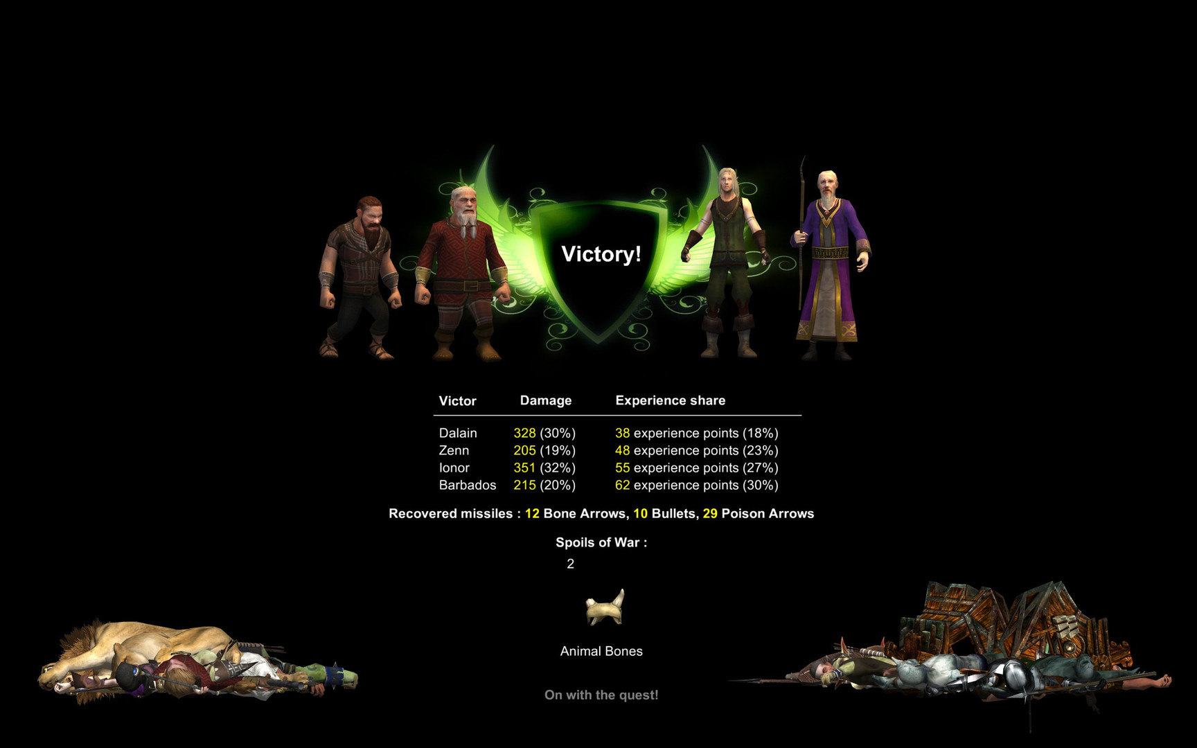 Скриншот: The Dwarf Run
