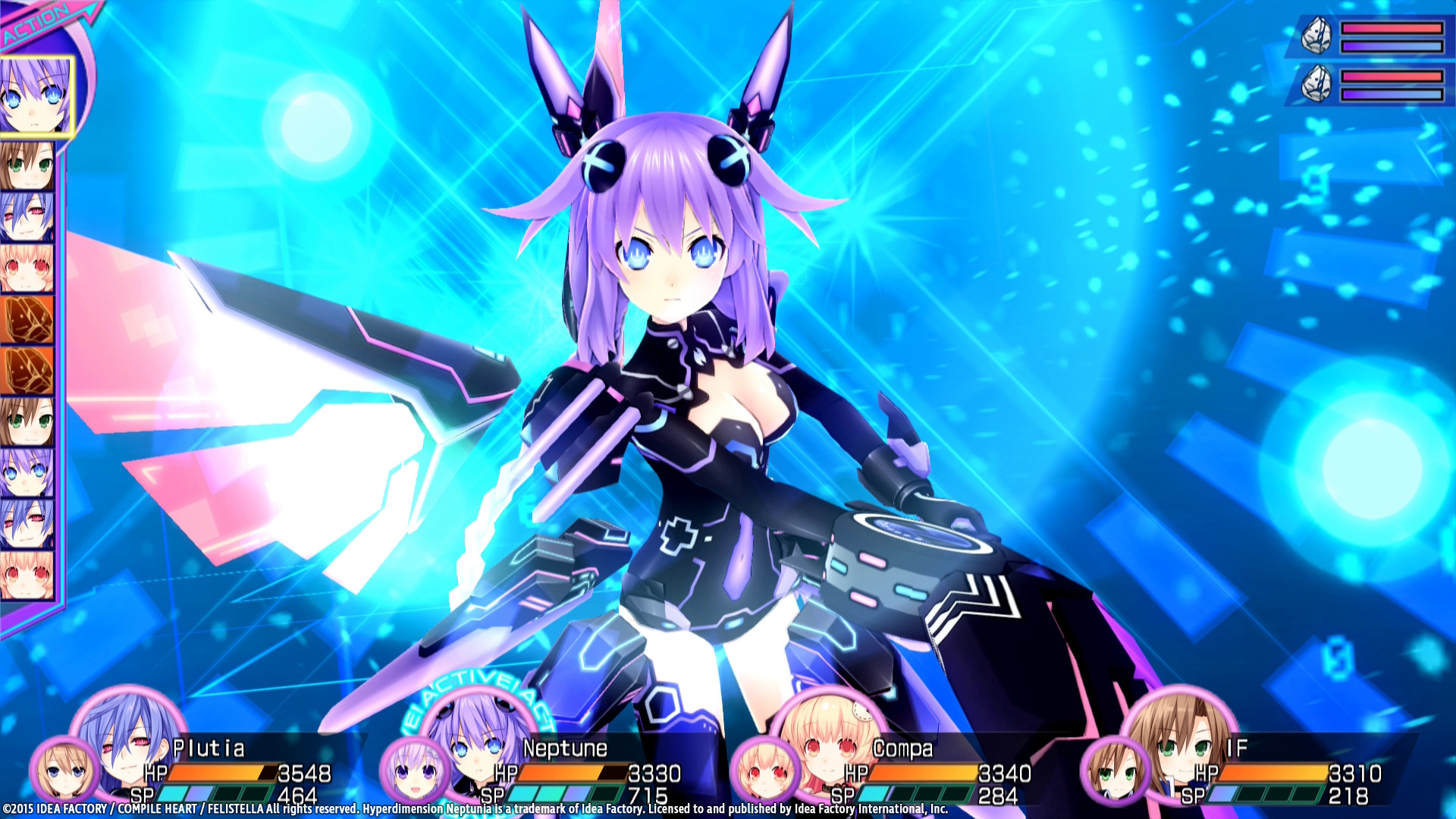 Скриншот: Hyperdimension Neptunia Re;Birth3 V Generation