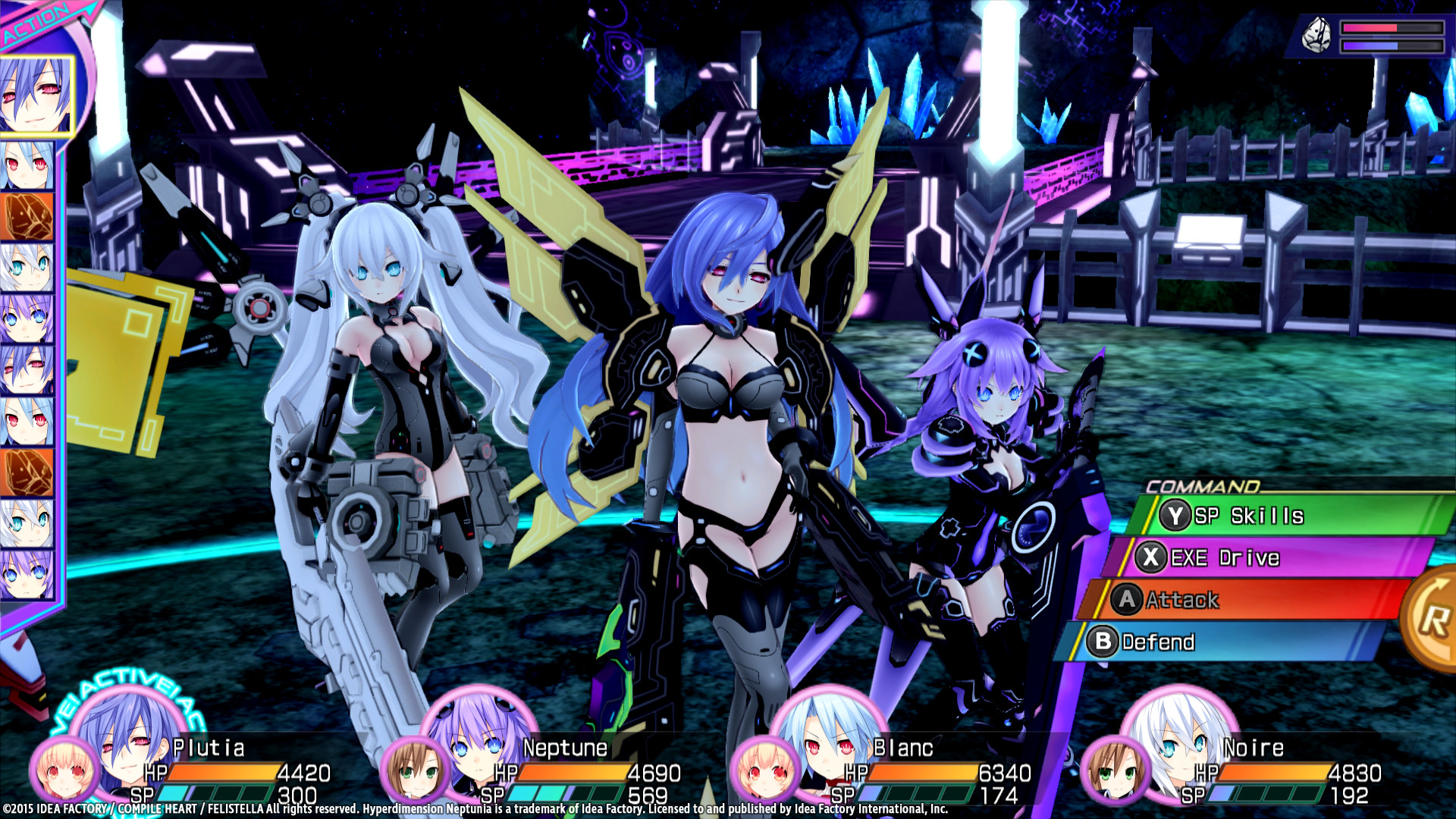 Скриншот: Hyperdimension Neptunia Re;Birth3 V Generation