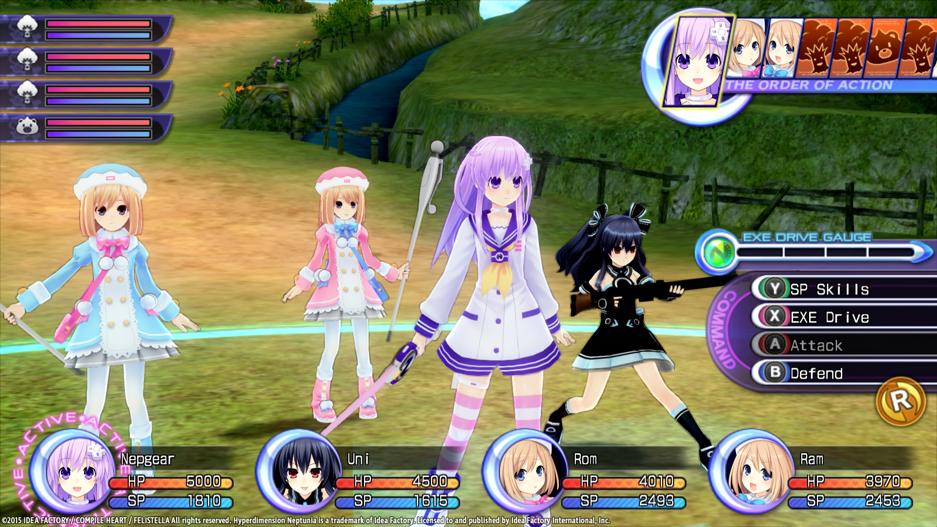 Скриншот: Hyperdimension Neptunia Re;Birth2: Sisters Generation