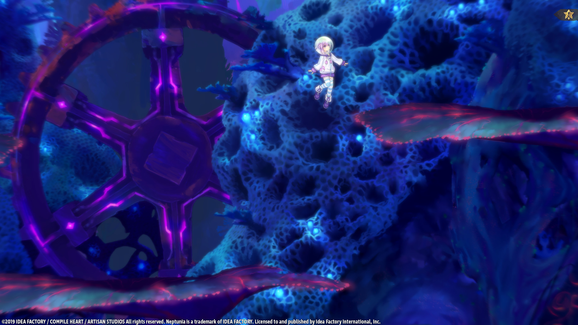Скриншот: Super Neptunia RPG