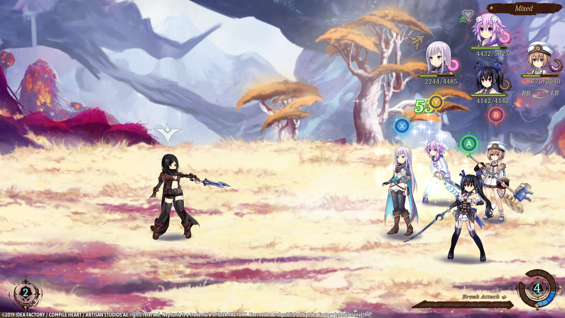 Скриншот: Super Neptunia RPG