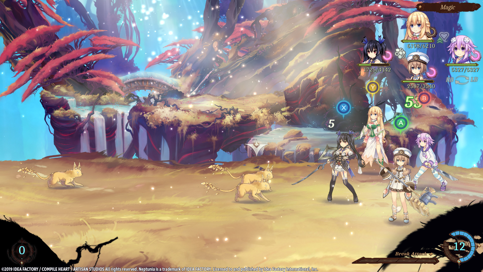 Скриншот: Super Neptunia RPG